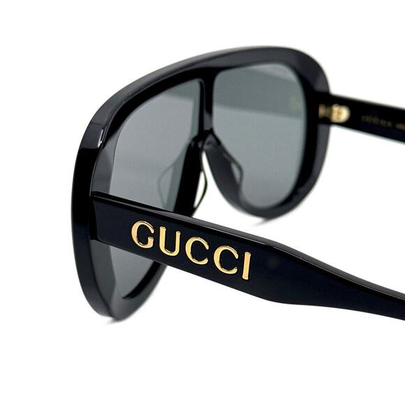 New! GUCCI Sunglasses GG1370S 001, Authentic - Picture 11 of 15